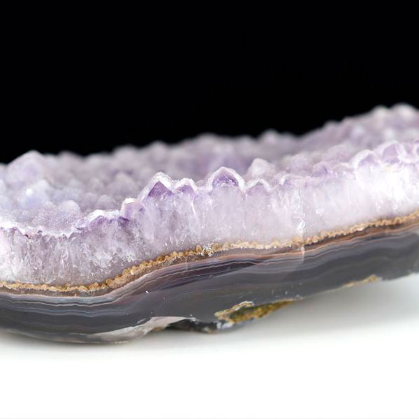 スノーキャップアメジスト シュガーアメジスト ドゥルージー アメジストクラスター 原石 ウルグアイ産 紫水晶 Snowcap Sugar Amethyst