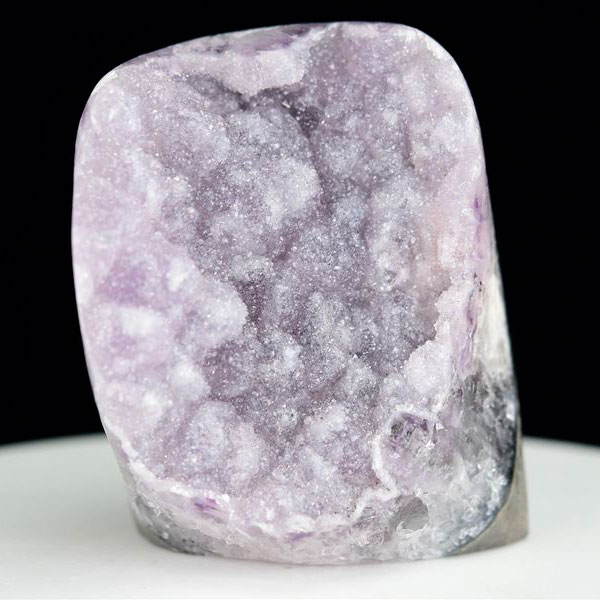 スノーキャップアメジスト シュガーアメジスト ドゥルージー アメジストクラスター 原石 ウルグアイ産 紫水晶 Snowcap Sugar Amethyst