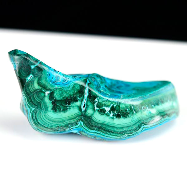 クリソコラ マラカイト 珪孔雀石 コンゴ タンブル 磨き 置物 Chrysocolla Malachite