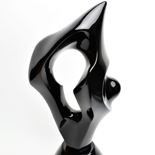 シルバーオブシディアン　インテリア　おしゃれ　置物　オブジェ　一点物　黒曜石　アート　天然石