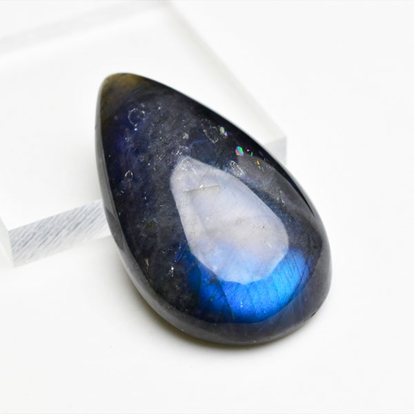 ブラックラブラドライト　ラブラドライト　マダガスカル産　ルース　タンブル　カボション　ハンドメイド　マクラメ　天然石