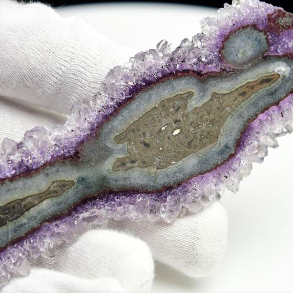 アメジストクラスター　フラワーアメジスト　スライス　紫水晶　原石　ウルグアイ産　浄化　天然石　パワーストーン