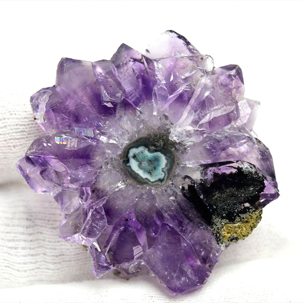 アメジストクラスター　フラワーアメジスト　スライス　紫水晶　原石　ウルグアイ産　浄化　天然石　パワーストーン