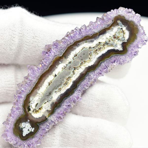 アメジストクラスター　フラワーアメジスト　スライス　紫水晶　原石　ウルグアイ産　浄化　天然石　パワーストーン