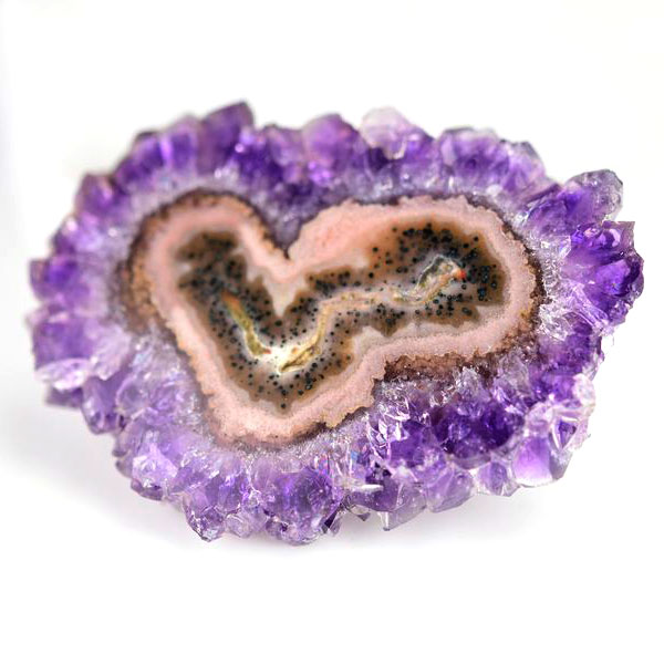 ウルグアイ産 アメジスト フラワーアメジスト スライス プレート スタラクタイトアメジスト 紫水晶 stalactite amethyst 結晶