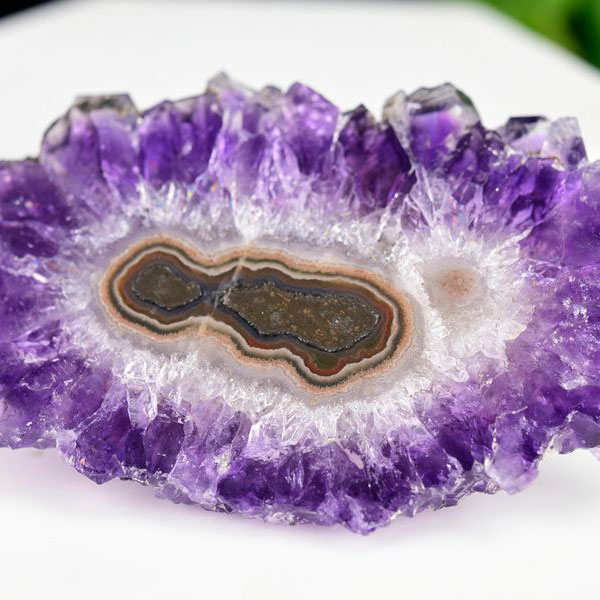 ウルグアイ産 アメジスト フラワーアメジスト スライス プレート スタラクタイトアメジスト 紫水晶 stalactite amethyst 結晶