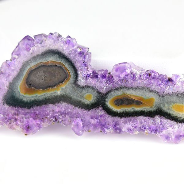 ウルグアイ産 アメジスト フラワーアメジスト スライス プレート スタラクタイトアメジスト 紫水晶 stalactite amethyst 結晶