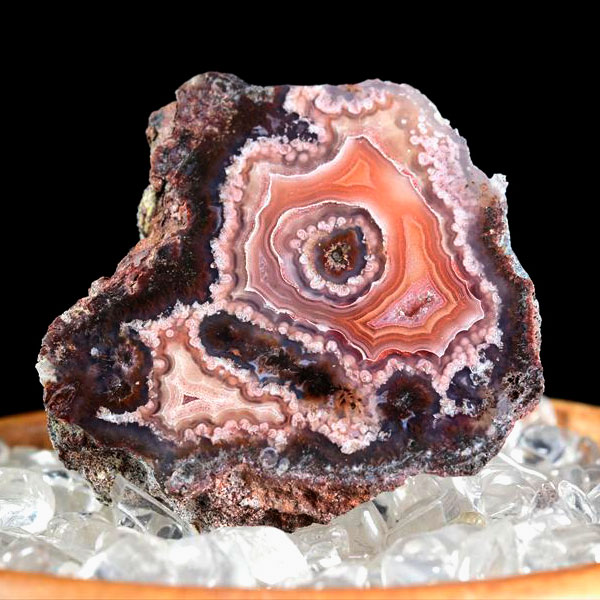 メキシコ産　ラグナアゲート　laguna agate　瑪瑙　アゲート　天然石　パワーストーン　
