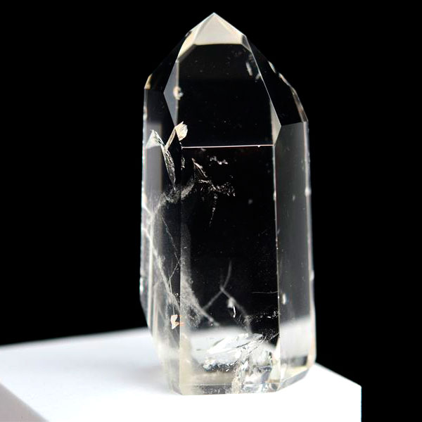 水晶ポイント　六角柱　ブラジル　ポンペウ産　天然水晶　原石　置物　インテリア　浄化　天然石　パワーストーン