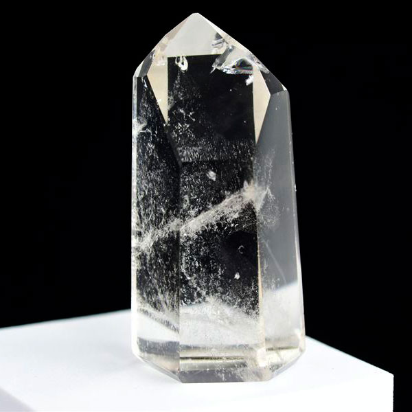 水晶ポイント　六角柱　ブラジル　ポンペウ産　天然水晶　原石　置物　インテリア　浄化　天然石　パワーストーン