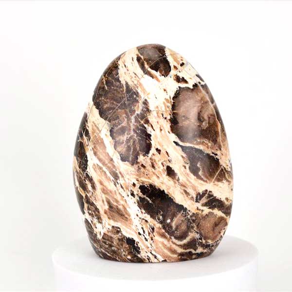 ブラックオパール　フリーフォーム　置物　マダガスカル産　コモンオパール　マーブル模様　天然石　パワーストーン