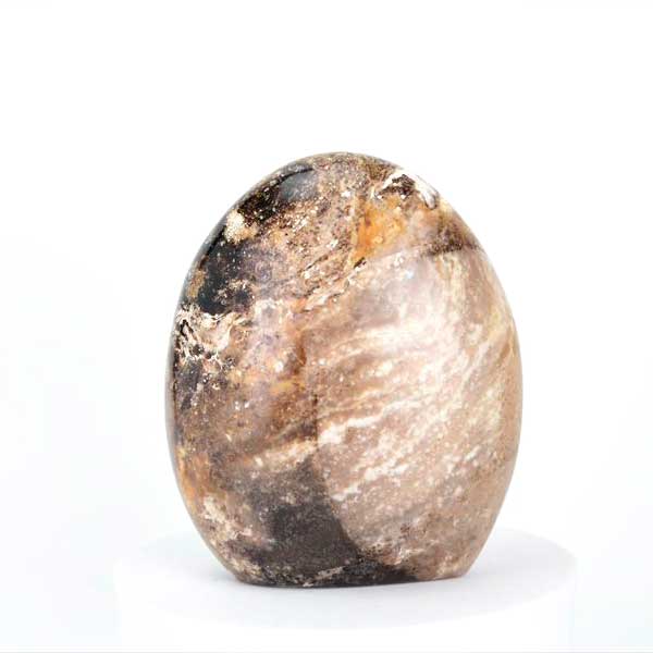 ブラックオパール　フリーフォーム　置物　マダガスカル産　コモンオパール　マーブル模様　天然石　パワーストーン