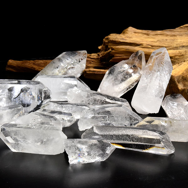 コリント　ゼッカ　天然水晶　ポイント　単結晶　原石　詰め合わせ　ブラジル　パワーストーン