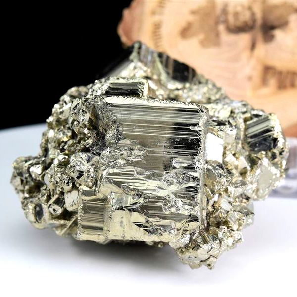 パイライト　原石　結晶　クラスター　ラクラカンチャ　黄鉄鉱　Pyrite　racracancha　天然石　パワーストーン