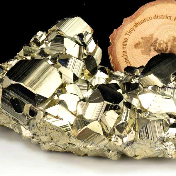 パイライト　原石　結晶　クラスター　ラクラカンチャ　黄鉄鉱　Pyrite　racracancha　天然石　パワーストーン