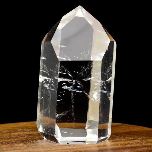 水晶ポイント　六角柱　ブラジル　ポンペウ産　天然水晶　原石　置物　インテリア　浄化　天然石　パワーストーン