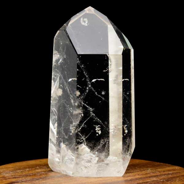 水晶ポイント　六角柱　ブラジル　ポンペウ産　天然水晶　原石　置物　インテリア　浄化　天然石　パワーストーン
