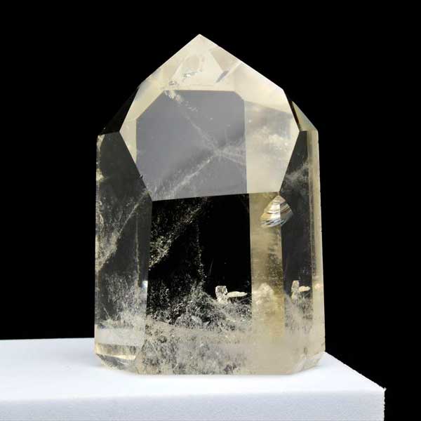 水晶ポイント　六角柱　ブラジル　ポンペウ産　天然水晶　原石　置物　インテリア　浄化　天然石　パワーストーン