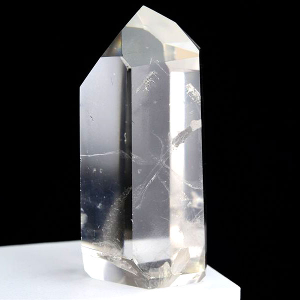 水晶ポイント　六角柱　ブラジル　ポンペウ産　天然水晶　原石　置物　インテリア　浄化　天然石　パワーストーン