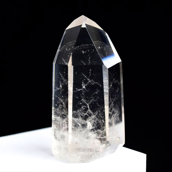 水晶ポイント　六角柱　ブラジル　ポンペウ産　天然水晶　原石　置物　インテリア　浄化　天然石　パワーストーン
