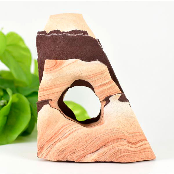 サンドストーン　ナバホストーン　置物　モニュメント　インテリア　ピクチャーサンドストーン　天然石