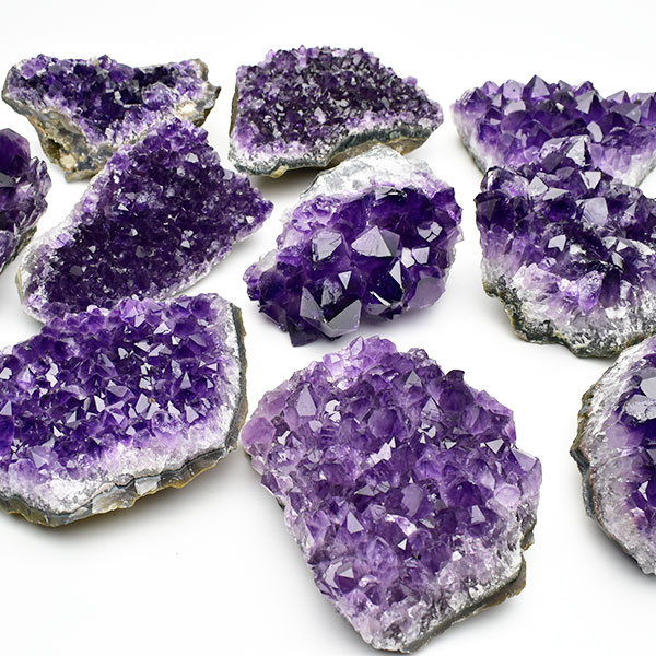 アメジスト　原石　クラスター　ウルグアイ産　浄化　紫水晶　amethyst　天然石　パワーストーン