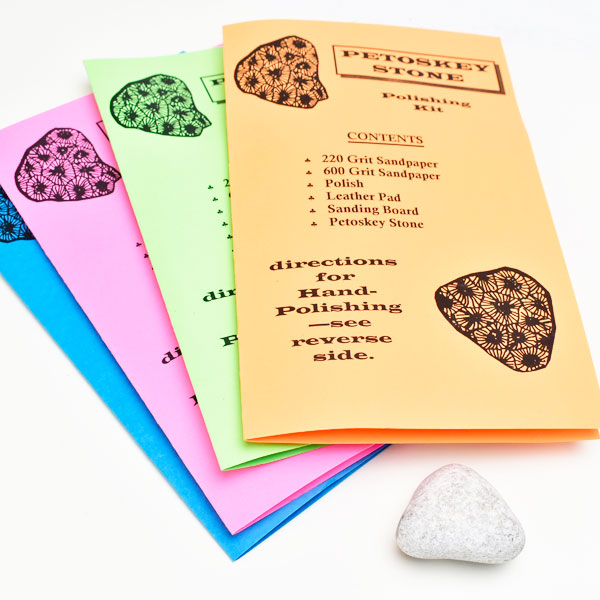 ペトスキーストーン　研磨　ポリッシュ　研磨キット　研磨セット　珊瑚の化石　磨きセット　天然石　パワーストーン