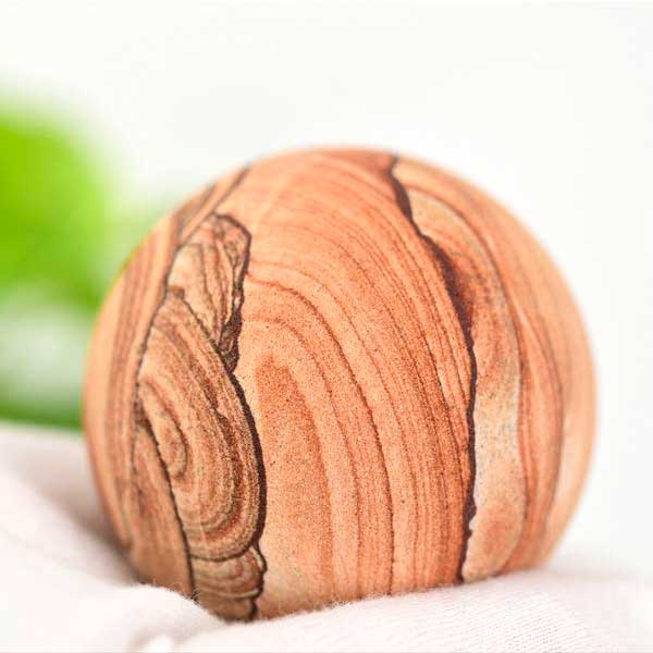 サンドストーン　ナバホストーン　丸玉　スフィア　置物　アリゾナ　アンテロープキャニオン　天然石　パワーストーン