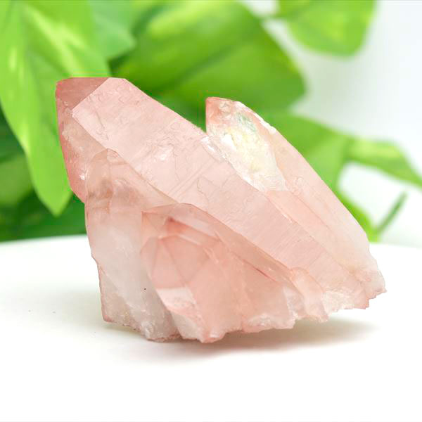 ピンクレムリアン　レムリアンシード　クラスター　原石　morango　スカーレットテンプル　レムリアン水晶　天然石　パワーストーン