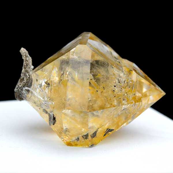 ハーキマーダイヤモンド　ハーキマーダイアモンド　ハーキマー水晶　天然水晶　原石　レインボー　虹入り　パワーストーン