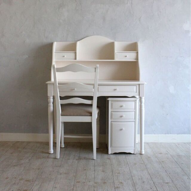 リリーホワイトグランデデスクアンダーCoco3点セット【入荷しました】