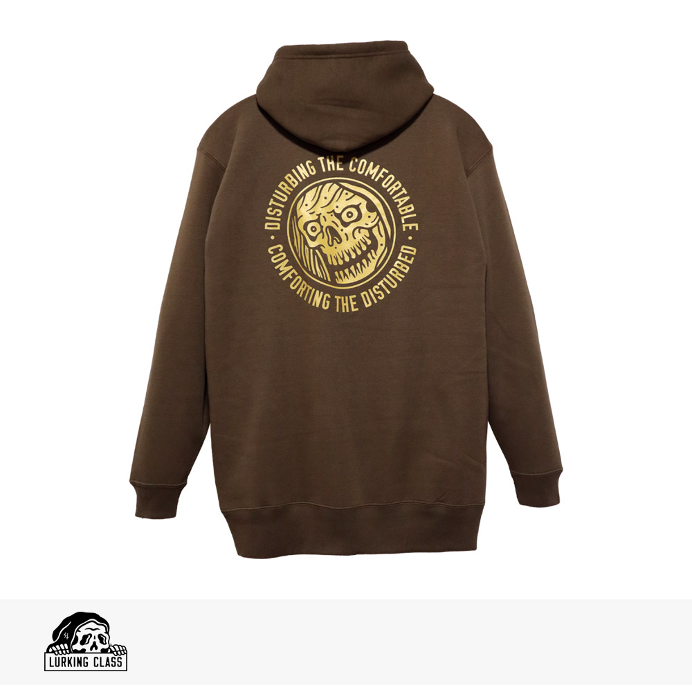 LURKING CLASS D.T.C.C.T.D. HOOD | BROWN / ラーキングクラス パーカー