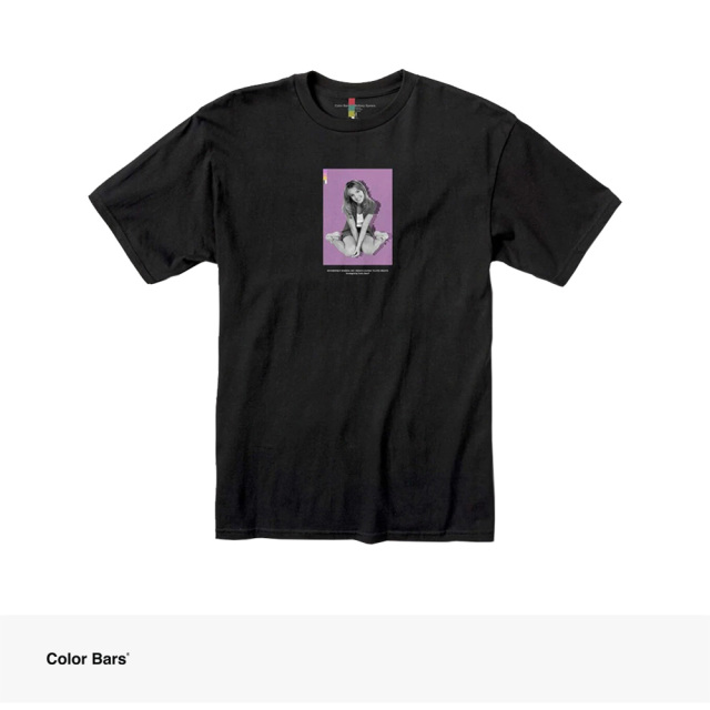 COLOR BARS × BRITNEY SPEARS POP TEE / カラーバー Tシャツ