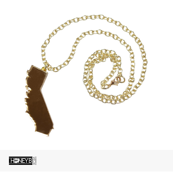 HONEY B GOLD TURFLOVE PENDANT NECKLACE / ハニービーゴールド ネックレス