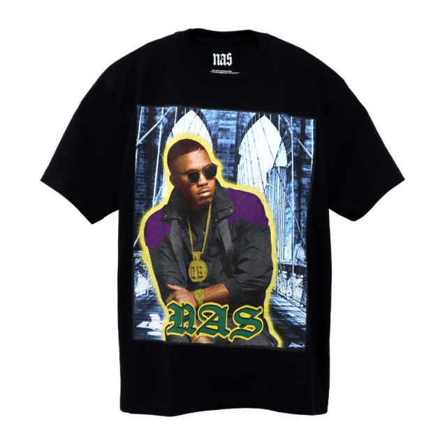 NAS ビンテージ ラップT raptee Lサイズ　オフィシャルプロモ ナズ Nas ラップT ラップTシャツ ヒップホップ ラッパー