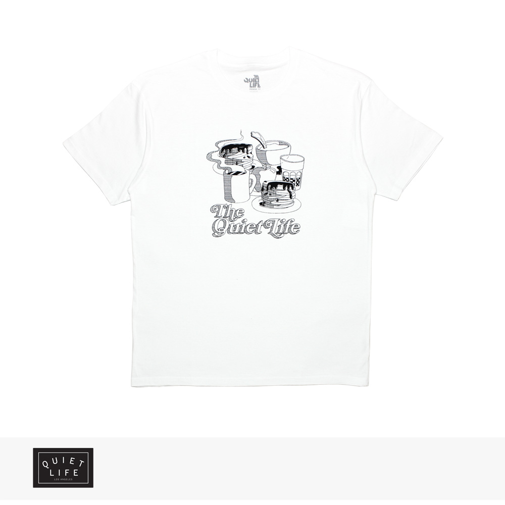 THE QUIET LIFE PANCAKES TEE PREMIUM / クワイエットライフ Tシャツ