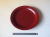 輪島塗　リム付き丸皿　7寸　本朱