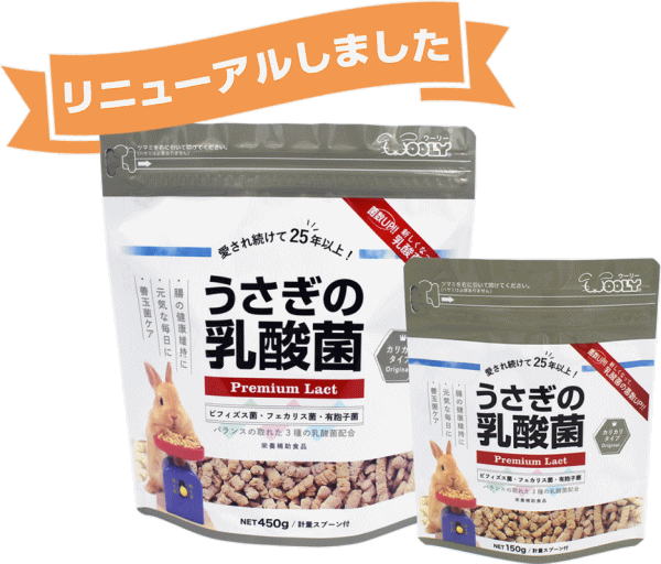 New WOOLY うさぎの乳酸菌