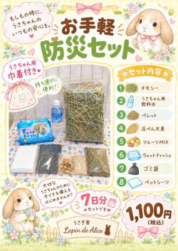 お手軽防災セット