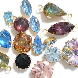 アソートパック　枠付ストーン　５個セット