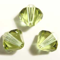 グラスビーズ　ソロバン型８ｍｍ　カラーチェンジ