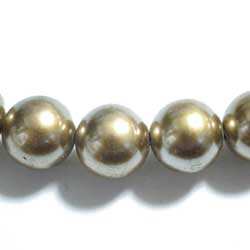 １０ｍｍ　アクリルパール　ゴールド