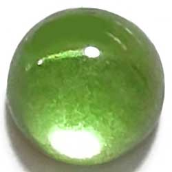 ５ｍｍ　グラスカボ　ペリドット