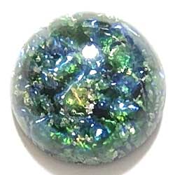 １１ｍｍ　グラスカボ　グリーンオパール