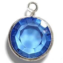 ドロップ　シャネルタイプ　Ｌｔサファイア　銀　