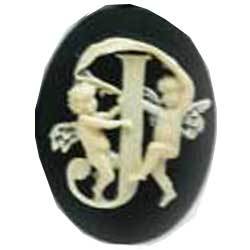 イニシャルカメオ　Ｊ