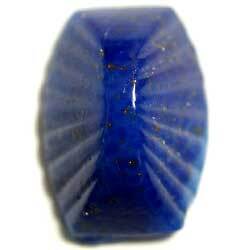 １８×１３　グラスカボション　ラピス