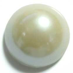 ２２ｍｍ　アクリルカボ　パール　クリーム