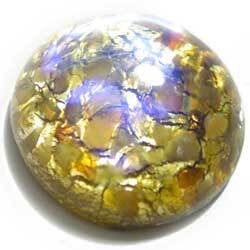 １８ｍｍ　グラスカボ　トパーズオパール