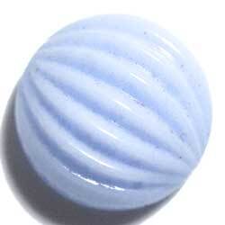 １１ｍｍ　グラスカボ　筋ペールブルー